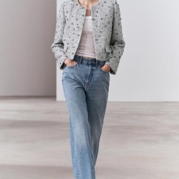 Zara Sequin Jacket - Picture 2 of 2